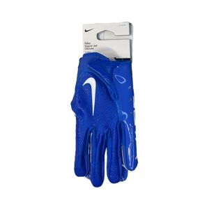 Nike Vapor Jet 7.0 Royal Blue White Football Gloves Size XL
